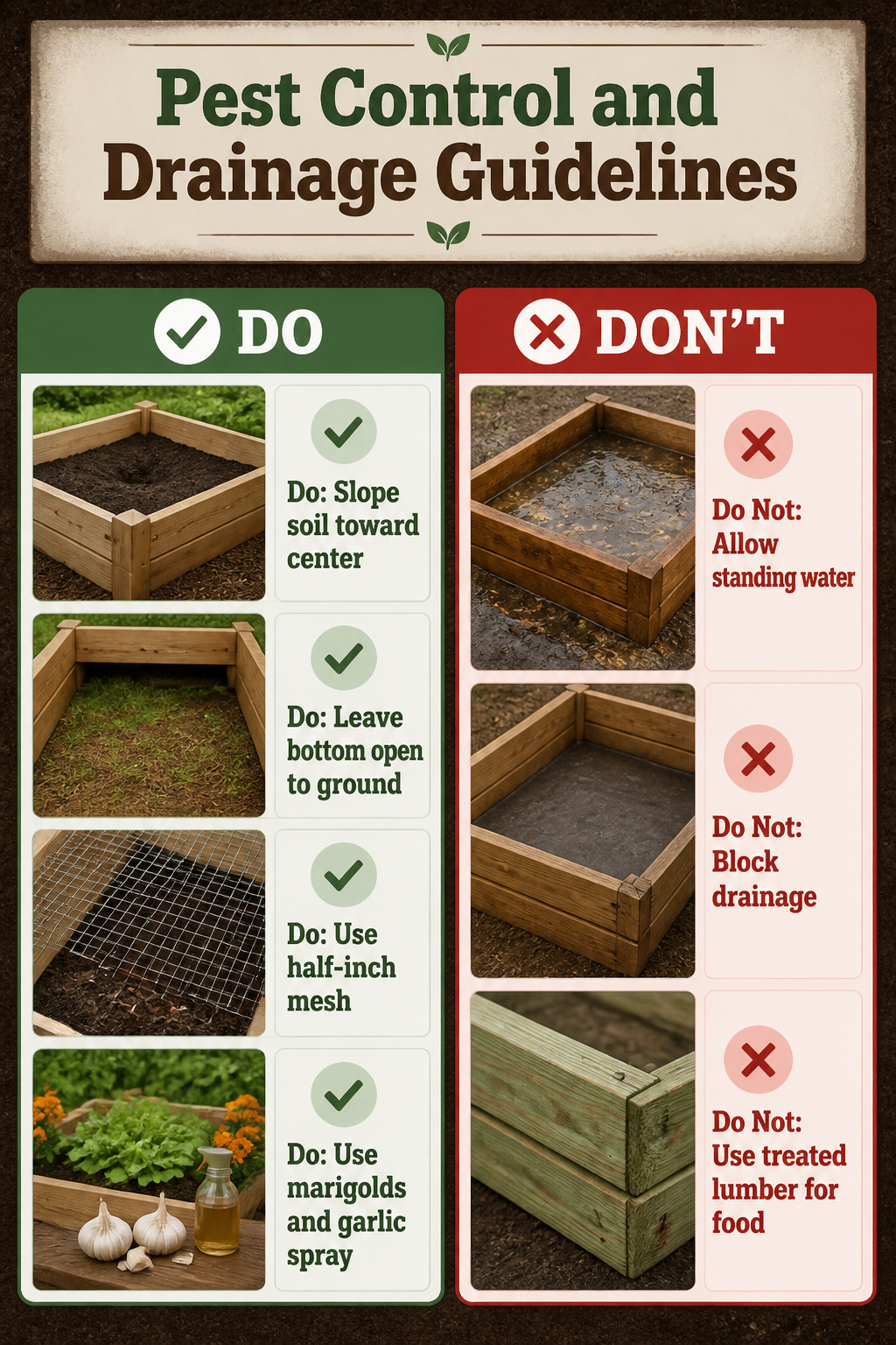 How to Build Raised Garden Beds: 8 Steps for a DIY Raised Bed Garden in 2026 11 Guidelines for pest control and drainage in raised garden beds.