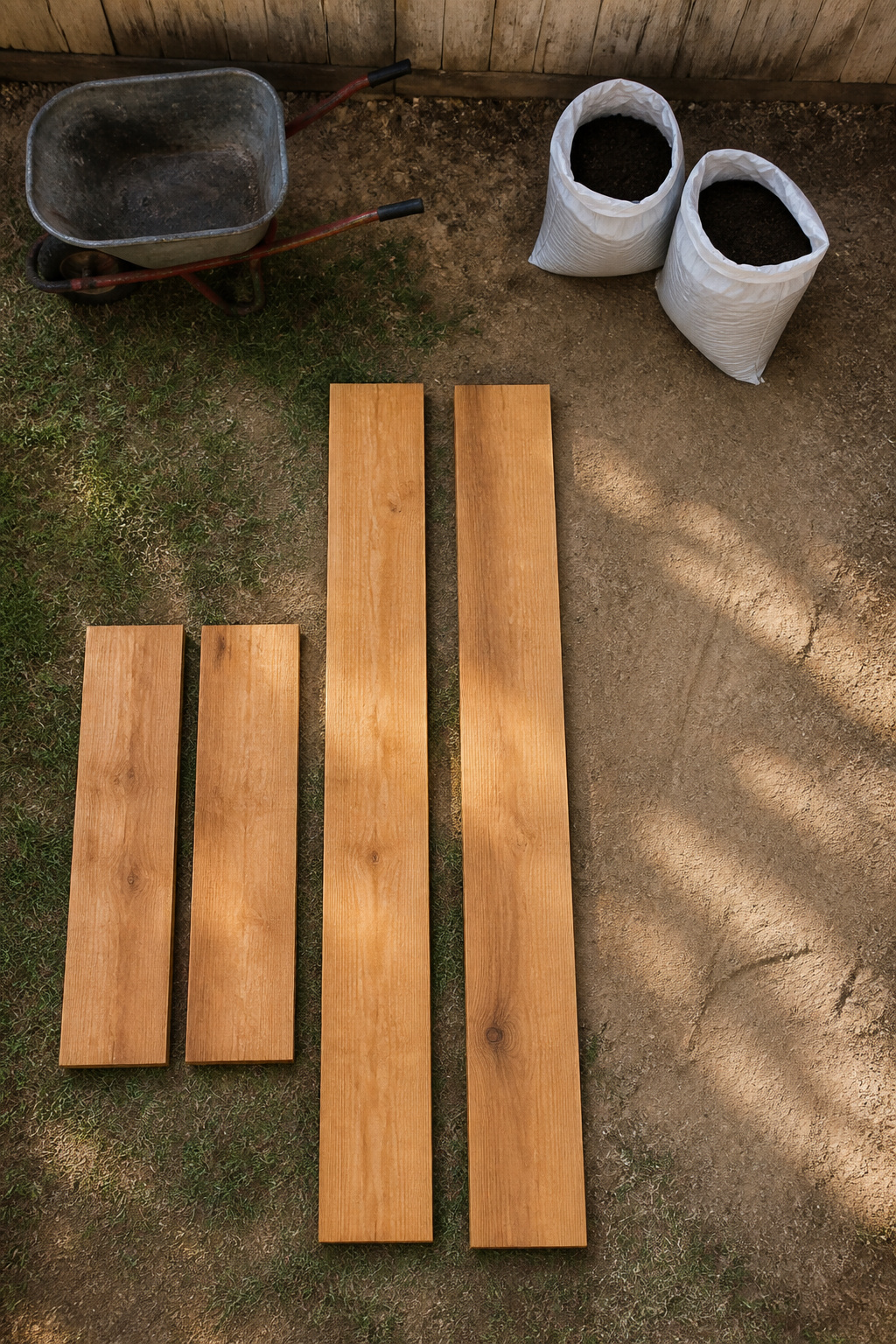 How to Build Raised Garden Beds: 8 Steps for a DIY Raised Bed Garden in 2026 2 A 4-foot wide garden bed frame under construction.